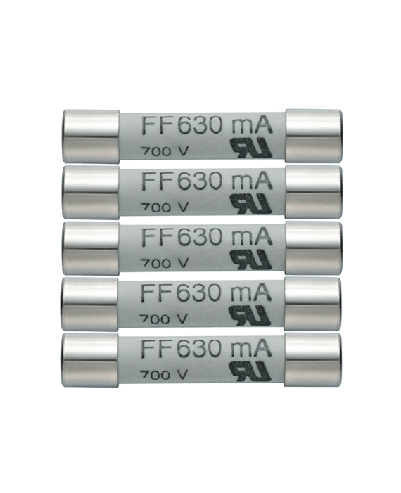 Testo - 630mA/600V - Fusibles de rechange - 630 mA - n°1 - 630mA/600V - EAN 4029547014062 - Bugnard.ch