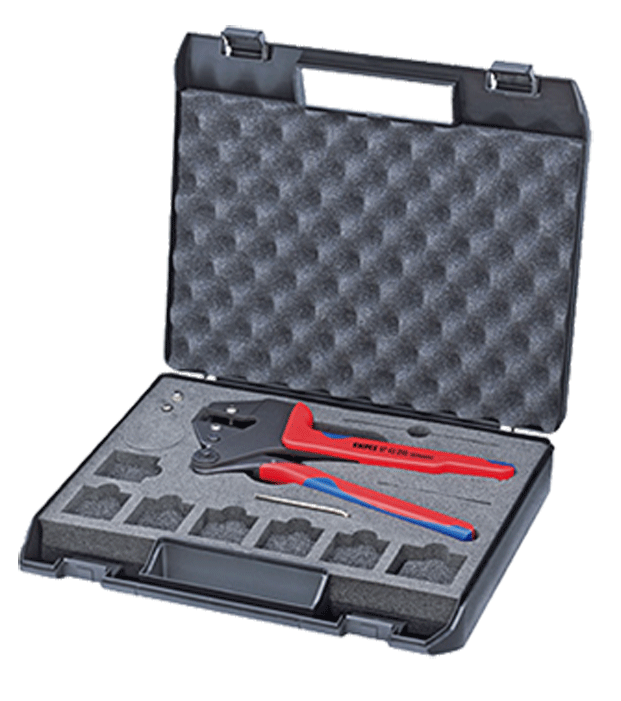 Knipex - Coffret avec pince à sertir universelle 200mm - n°1 - EAN 4003773030812 - Bugnard.ch