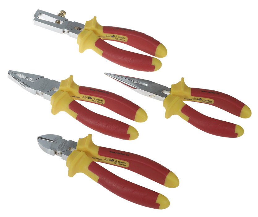 Vessaz - Jeu de 4 pinces - 1000 V - n°2 - Bugnard.ch
