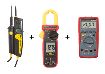 Beha-Amprobe - 2100-BETA + AMP-310-EUR + AM-520-EUR - Advanced kit pour électricien