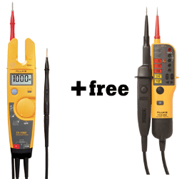 Fluke - Digital-Amperemeter + Spannungsprüfer