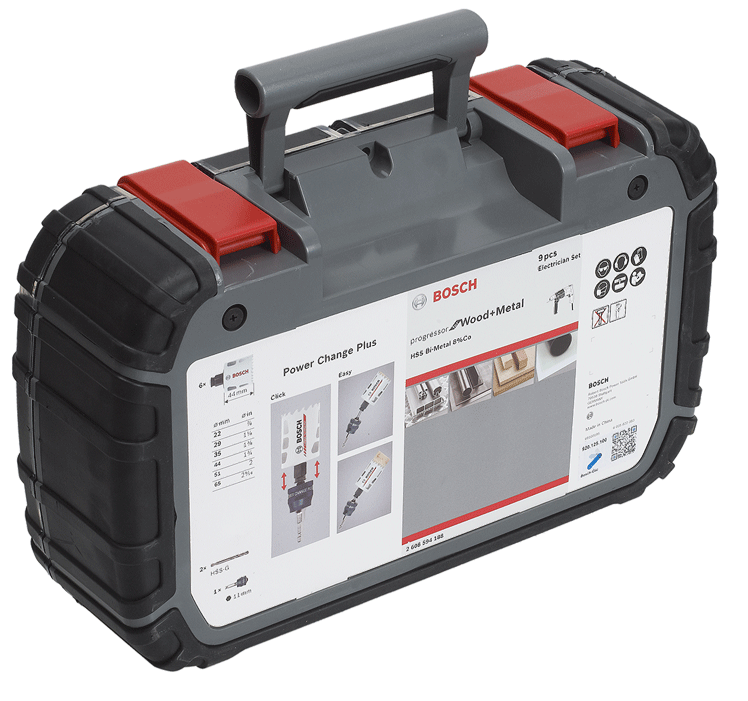 Bosch - Progressor - Jeu de scie-cloches "Power Change" - 22-65 mm - n°4 - Progressor - EAN 3165140949576 - Bugnard.ch