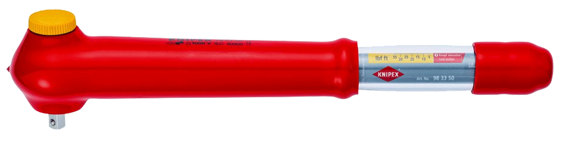 Knipex - Clé dynamométrique - 5-50 N m - 1000 V - n°1 - Bugnard.ch