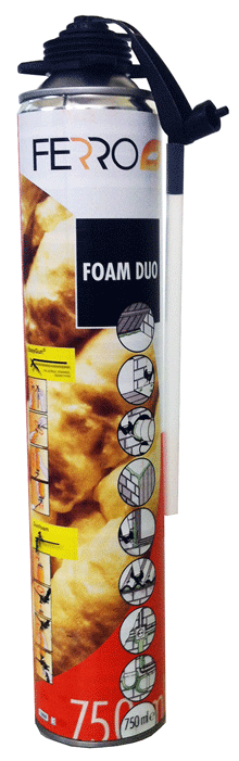 Mousse de montage en polyuréthane - n°1 - Bugnard.ch