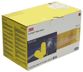3M - EAR-Soft ES-01-001 - Bouchons de protection auriculaires en mousse souple - 250 paires