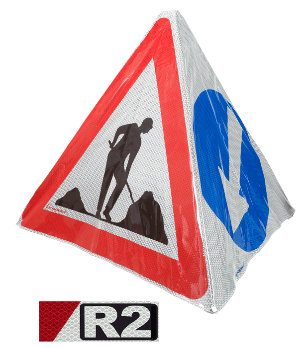 Triopan - Toile de rechange "Travaux-gauche-droite" - classe R2 - n°1 - Bugnard.ch