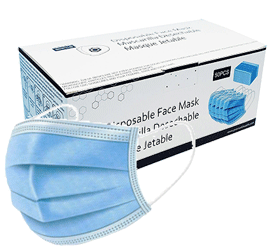 Masques faciaux de Type I - jetables - 50 pces